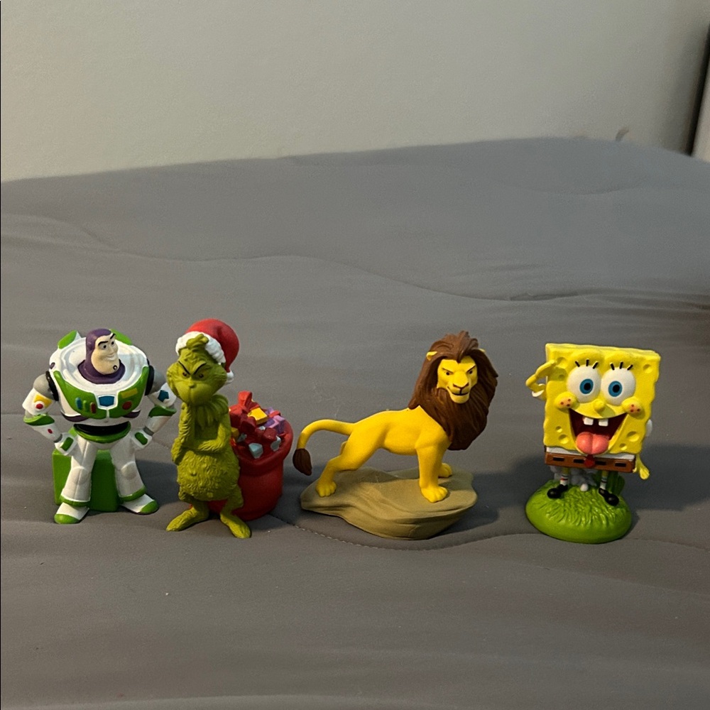 Colorful Character Action Figure Set